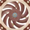 Noctua NF-A12x25 Computer case Fan 12 cm Beige, Brown