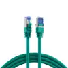 S/FTP 26 AWG, CAT7 Raw Cable, CAT6a Modular plugs, 10 m, Green