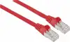 S/FTP 26 AWG, CAT7 Raw Cable, CAT6a Modular plugs, 1.5 m, Red
