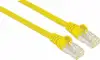 S/FTP 26 AWG, CAT7 Raw Cable, CAT6a Modular plugs, 0.5 m, Yellow