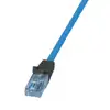 LogiLink patch kabel CAT6A U/UTP Premium plavi 1,00m 10G/PoE