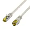 EFB RJ45 patch kabel S/FTP, Cat.6A, LSZH, Cat.7 sirovi kabel, 0,5 m, sivi