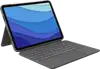 Logitech Combo Touch DE iPad Pro 11" 1.Gen. 2.Gen. 3.Gen. - Oxford Gray