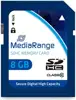 SDHC Memory Card 8GB Class 10