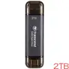 SSD 2TB Transcend ESD310C Portable, USB 10Gbps, Type-C/A