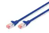 DIGITUS CAT 6 S/FTP patch kabel, 10 komada, 2m, plavi