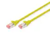 DIGITUS CAT 6 S/FTP patch kabel, 10 komada, 2m, žuti