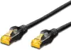 DIGITUS CAT6 RJ45 S/FTP patch kabel 10,0m crni