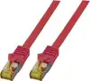 EFB CAT6a ROT 0,15m Patchkabel S/FTP PIMF