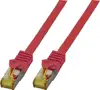 EFB CAT6a ROT 1m Patchkabel S/FTP PIMF