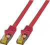 EFB CAT6a ROT 3m Patchkabel S/FTP PIMF