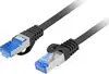 PATCHCORD KAT.6A S/FTP LSZH CCA 1.5M crna FLUKE PASSED LANBERG