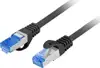 PATCHCORD KAT.6A S/FTP LSZH CCA 15M crna FLUKE PASSED LANBERG