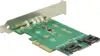 Delock - storage controller - M.2 Card / SATA 6Gb/s - PCIe x4
