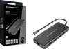 CONCEPTRONIC Dock USB-C->2xHDMI,GbE,2xUSB3.0,SD,PD 0.25m gr