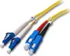 EFB Duplex Jumper LC-SC 9/125, OS2, LSZH, gelb, 2.0mm, 10m