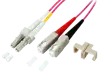 EFB Duplex Jumper LC-SC 50/125,OM4,LSZH,violett,2.0mm,5m