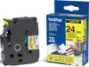 MediaRange Schriftbandka. Brother TZ-651/TZe-651 24mm 8m sw