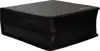 MediaRange Media storage wallet for 200 discs, synthetic leather, black