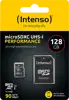 SD MicroSD Card 128GB Intenso SD-HC UHS-I inkl. SD- Adapter retail