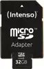 32 GB MicroSDHC Card Intenso Class 4+ SD Adap. 
