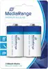 MediaRange Premium Alkaline Batteries, Mono D|LR20|1.5V, Pack 2