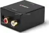 LINDY DA-Wandler,TosLink (optisch) & koaxial an RCA-Stereo
