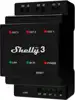 Home Shelly Relais "Pro 3" WLAN LAN 3x 16A 3 Kanäle 3 Phasen Max. 48A BT DIN-Rail