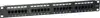 48.26 cm (19") , 1U, 24x RJ45, Cat.5e, Black