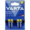 Varta Batterie LONGLIFE Max Power AAA Micro NEU 4St.