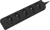 Lanberg 5 sockets PL 3.0m black