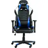 Gaming chair BYTEZONE WINNER with LED lighting and remote control, Blue