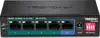 TRENDnet Switch 5-port Gbit PoE+ long range 200m 32W Metall