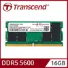 Transcend 16GB JM DDR5 5600 SO-DIMM 1Rx8 2Gx8 CL46 1.1V