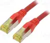 DIGITUS CAT 6A S/FTP patch kabel, 1m, crveni