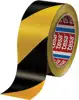Traka za označavanje ljepljiva 50mm/33m pvc Tesa 60760-93 crno-žuta