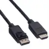 Roline VALUE DisplayPort kabel v1.1, DP - HDMI (HDTV), M/M, 
