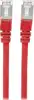 S/FTP 26 AWG, CAT7 Raw Cable, CAT6a Modular plugs, 3 m, Red