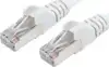 S/FTP 26 AWG, Cat7 Raw Cable, Cat6a Modular Plugs, 20 m (65 ft.), White