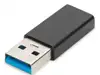 DIGITUS USB Typ-C Adapter, Typ A to C M/F, 3A, 5GB, 3.0 Version, black