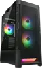 COUGAR | Case Airface RGB Black | PC Case | Mid Tower / Mesh Front Panel / 2 x 140mm ARGB Fans / 1x 120mm ARGB Fan / TG Left Panel / Black
