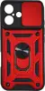 MM TPU IPHONE 16 - ANTI-SHOCK WITH RING crvena