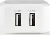 Kućni punjač NEDIS WCHAU484AWT, 24W, 2x USB-A, bijeli
