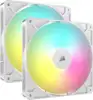 Case Acc Corsair Fan RS140 ARGB PWM 2x14cm white
