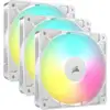 Case Acc Corsair Fan RS120 ARGB PWM 3x12cm white