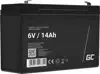 Green Cell Ersatzbatterie AGM34 6V/14Ah