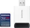 SD Card 256GB Samsung SDXC PRO Ultimate CL10 Reader retail