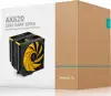Air Cooler DeepCool AK620 Zero Dark Zoria, 2x 120mm, 260W TDP, Black