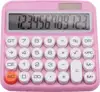 GENIE Tischrechner 612P pink