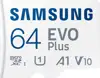 64GB Samsung EVO Plus MicroSDXC 1300MB/s +Adapter